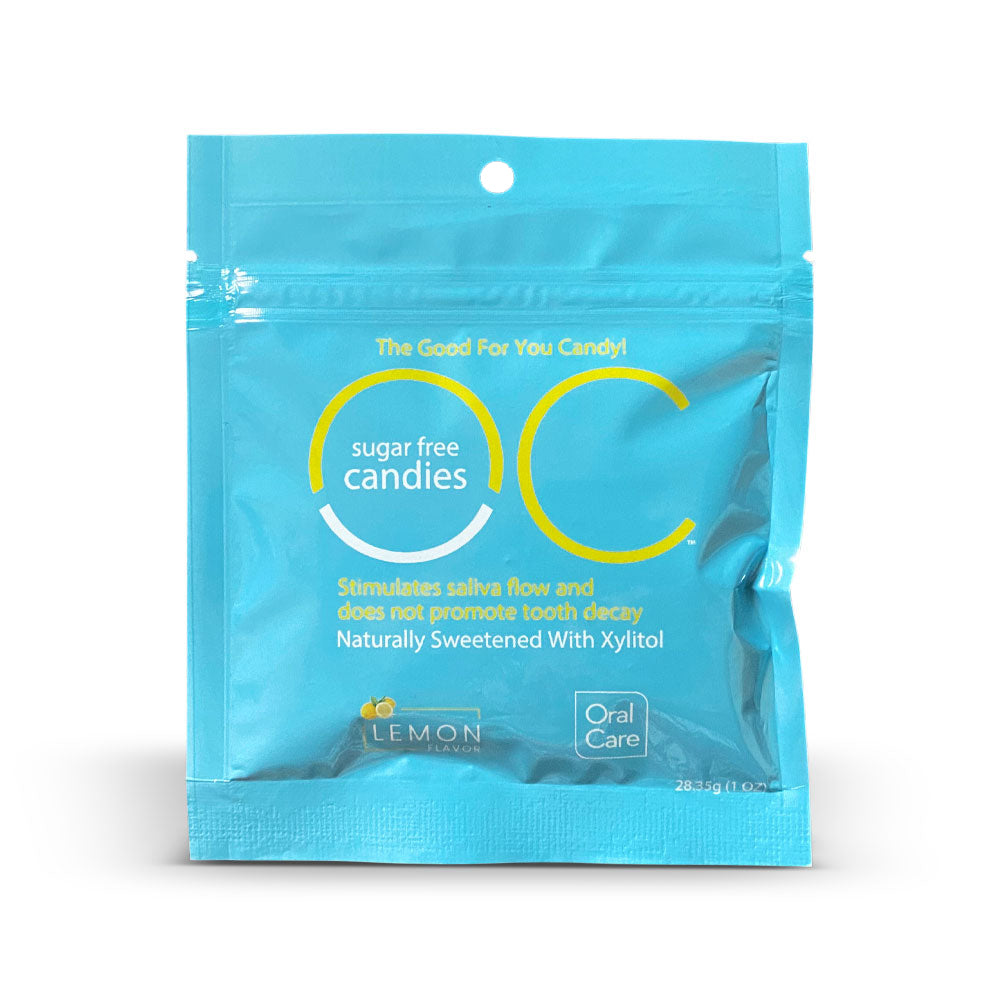 OC Oral Care  Xylitol Candy - 6 pack Lemon flavor